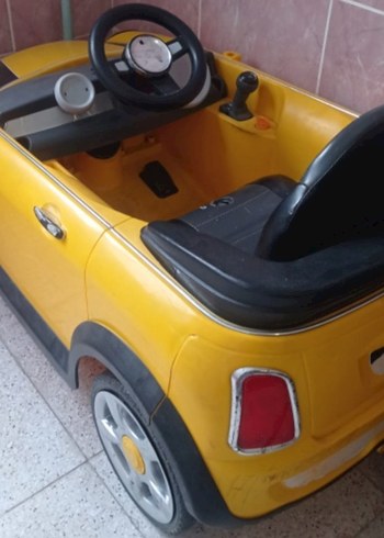 Sarı Oyuncak Araba Direksiyonlu - Görsel 2