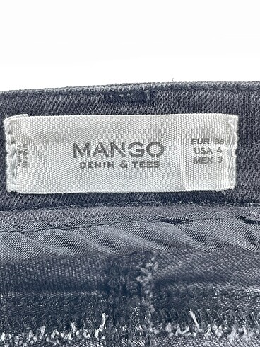36 Beden siyah Renk Mango Jean / Kot %70 İndirimli.