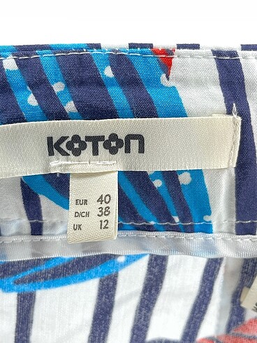 40 Beden çeşitli Renk Koton Mini Etek %70 İndirimli.