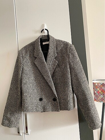 s Beden Mango kısa blazer