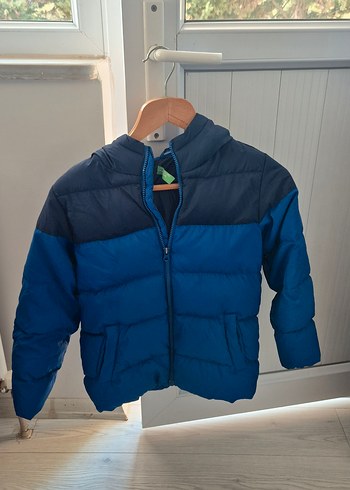 Erkek Çocuk Lacivert Kapitone Mont