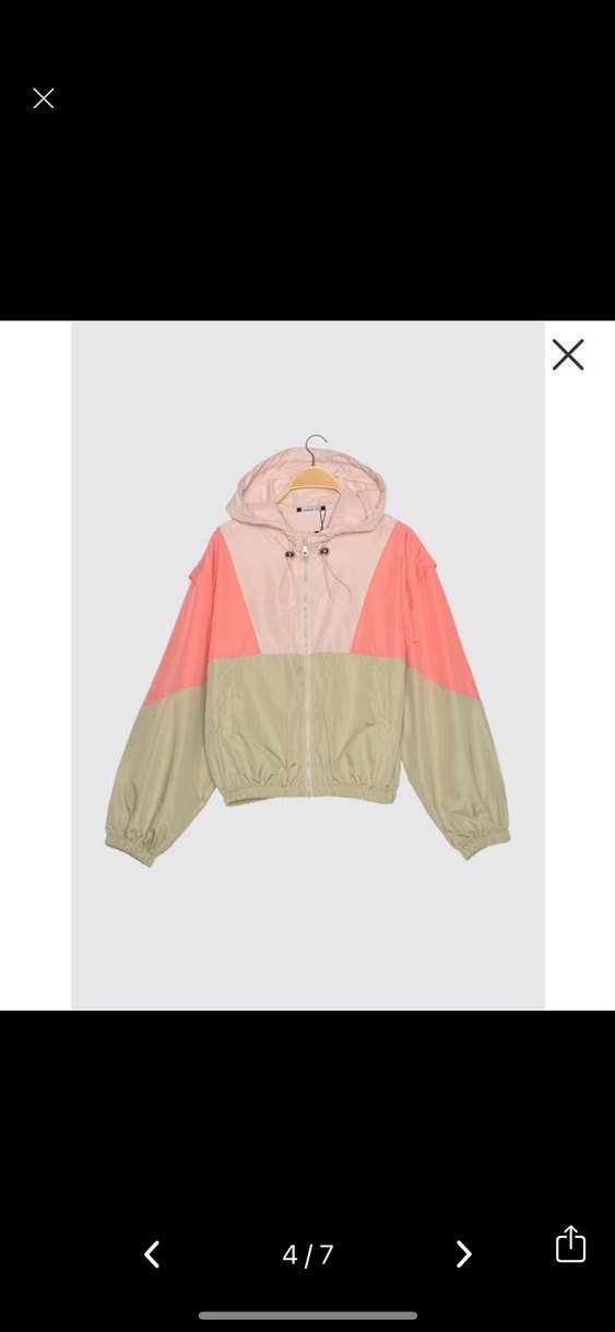 İnce rüzgarlık mont - Görsel 4