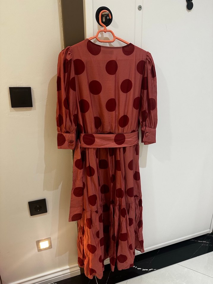 Gusto Kadın Pembe Elbise - Görsel 3