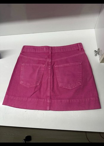 Rachel Araz X Koton Pembe Jean Etek - Görsel 7