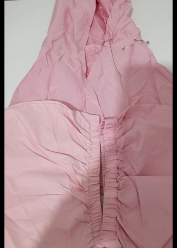 Pembe Midi Boy Kadın Haşema Takim - Görsel 5