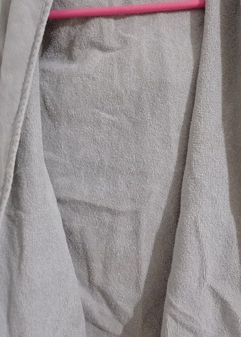 Erkek Çocuk Gri Bornoz - Görsel 3