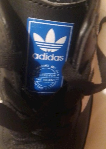 Siyah Erkek Adidas Samba Spor Ayakkabı Beyaz Şeritli - Görsel 6