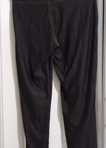 Kadın Siyah Skinny Denim Tayt - Görsel 4