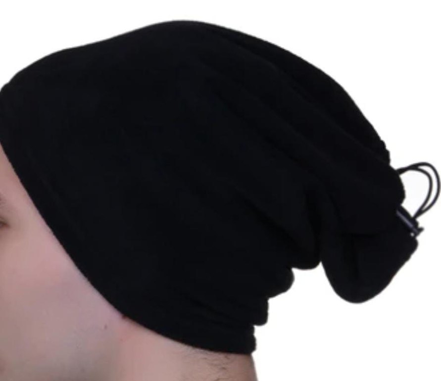 Siyah Polar Boyunluk Bere - Görsel 2