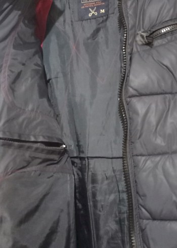 Fermuarlı Kapşonlu Erkek Mont - Görsel 7