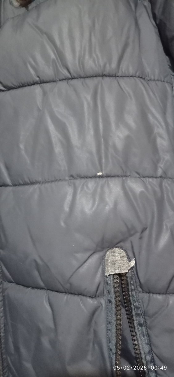 Fermuarlı Kapşonlu Erkek Mont - Görsel 5