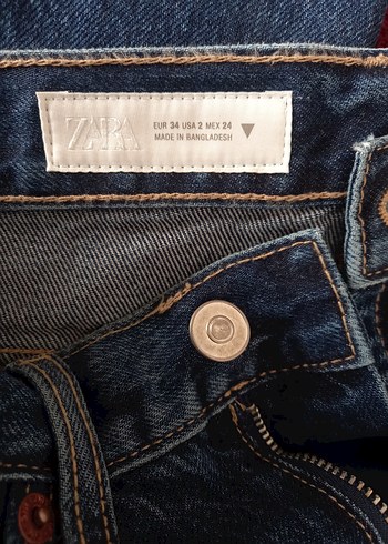 Zara Kadın Kot Pantalon - Görsel 3