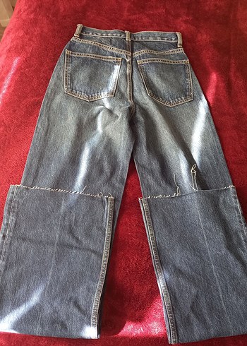 Zara Kadın Kot Pantalon - Görsel 2