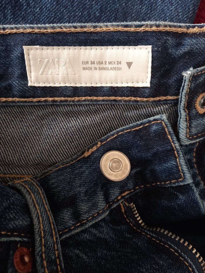 Zara Kadın Kot Pantalon - Görsel 3