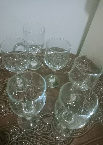 Şeffaf Ayaklı Bardak - Görsel 5