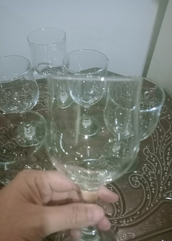 Şeffaf Ayaklı Bardak - Görsel 3