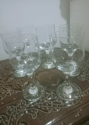 Şeffaf Ayaklı Bardak - Görsel 6