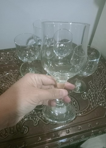 Şeffaf Ayaklı Bardak - Görsel 4