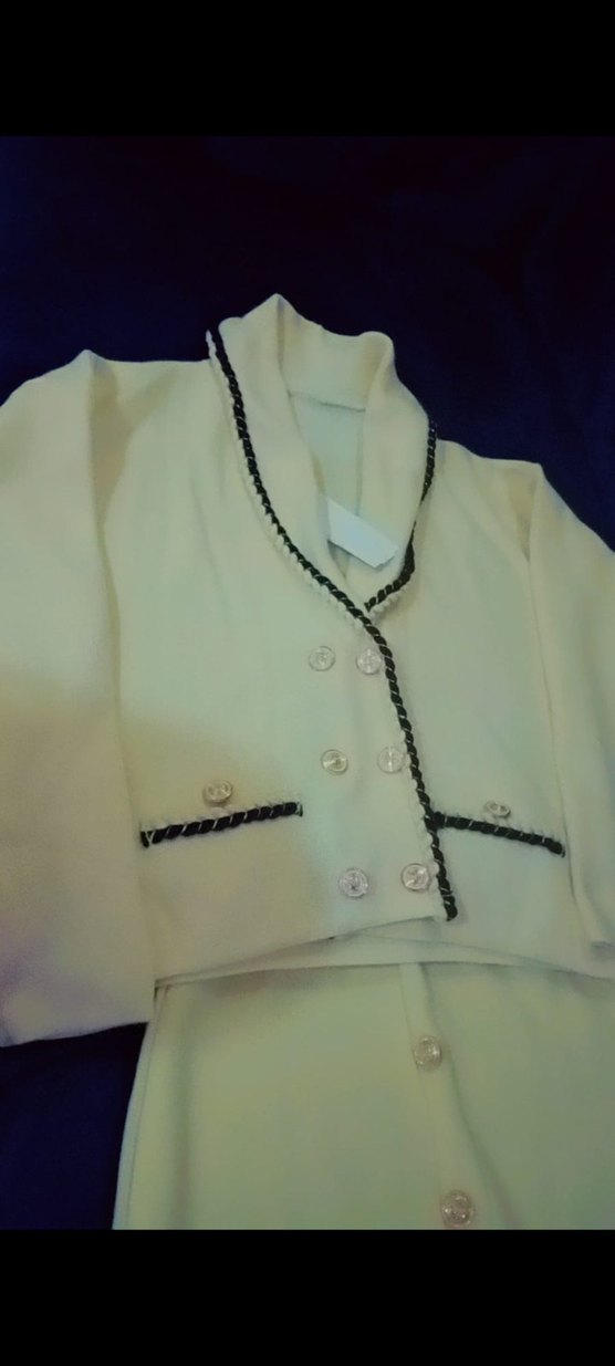 Beyaz Nakışlı Zincir Detaylı Kadın El Zinciri - Görsel 3