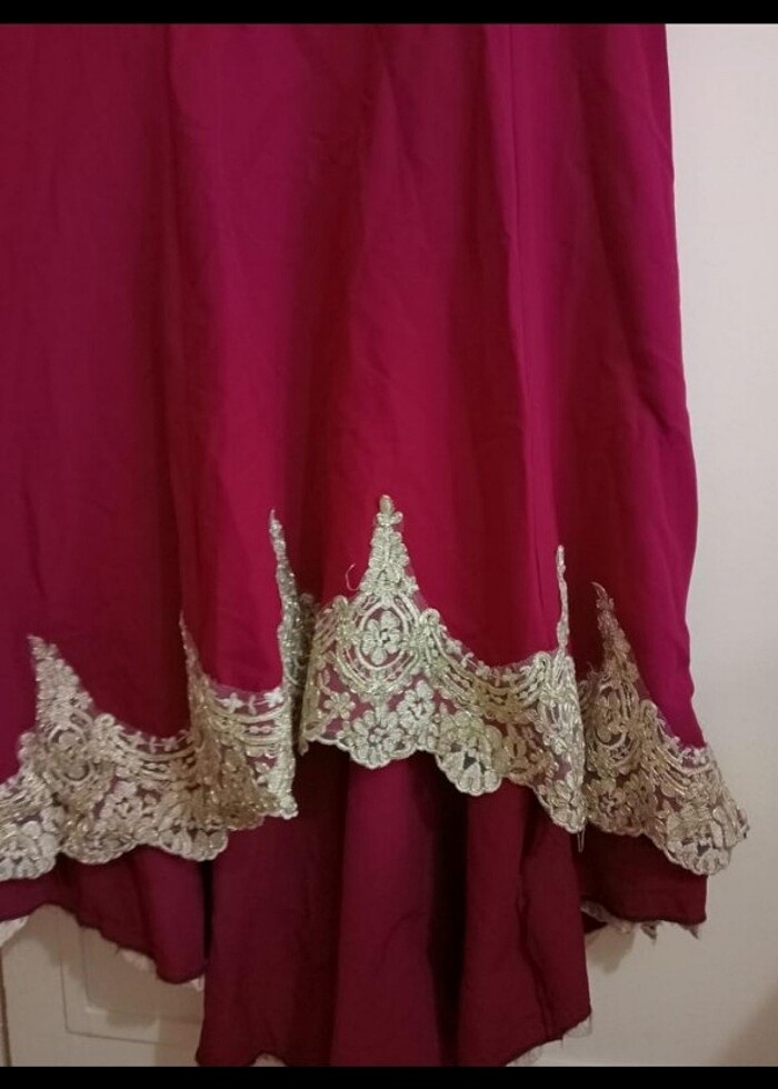 Tesettür abiye elbise  - Görsel 3