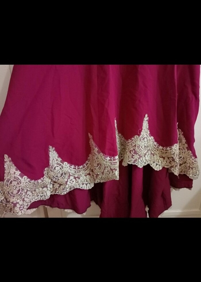 Tesettür abiye elbise  - Görsel 5