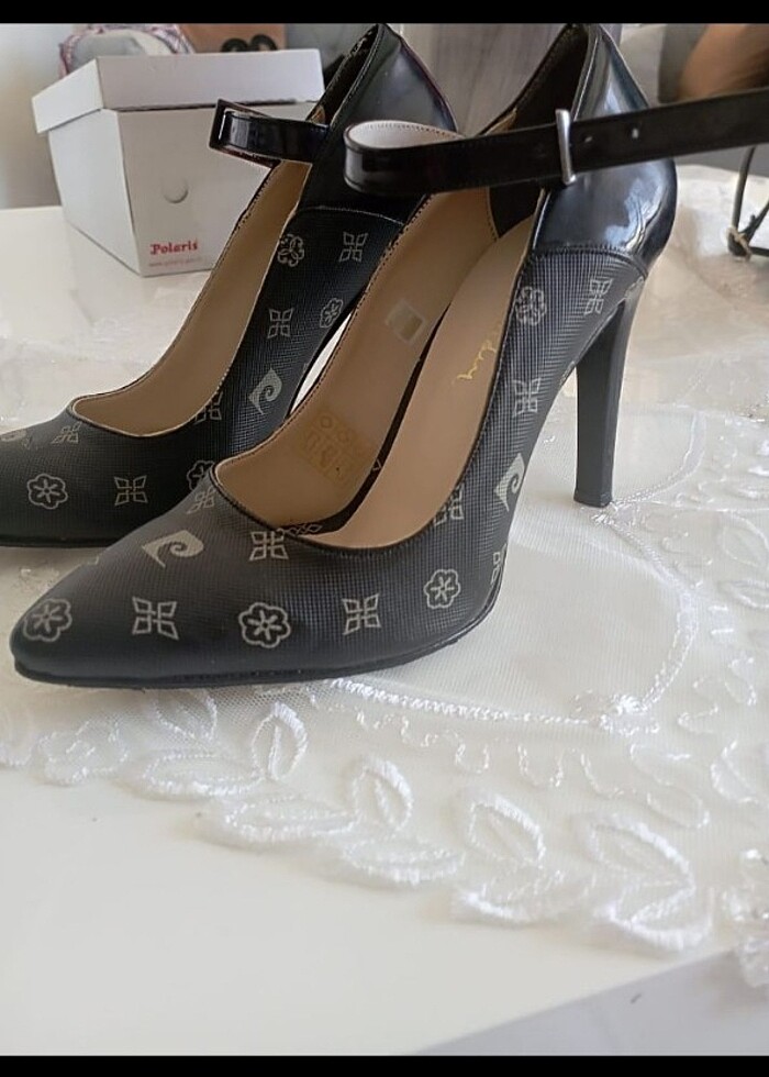 Pierre Cardin topuklu ayakkabı  - Görsel 4