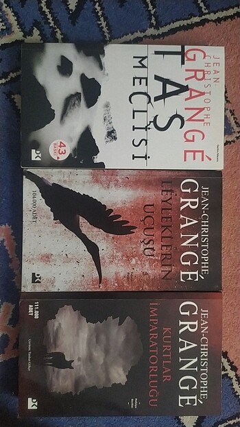 Jean Cristophe Grange 3 kitap