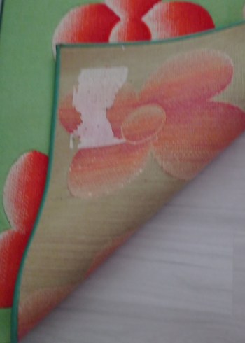 Çiçek Desenli Renkli Modern Halı - Görsel 3