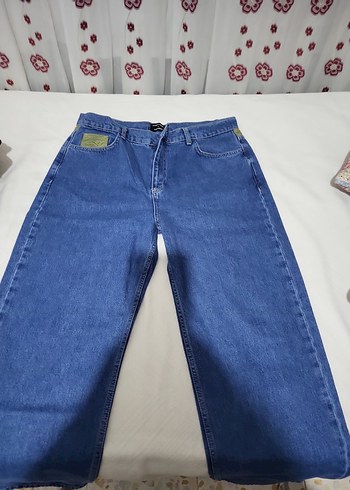 Mavi Loose Fit Midi Kadın Denim Pantolon