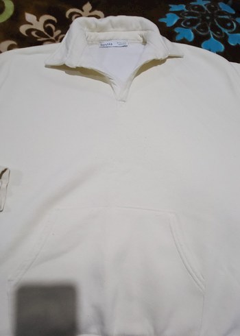 Yakalı Kadın Sweatshirt - Görsel 2