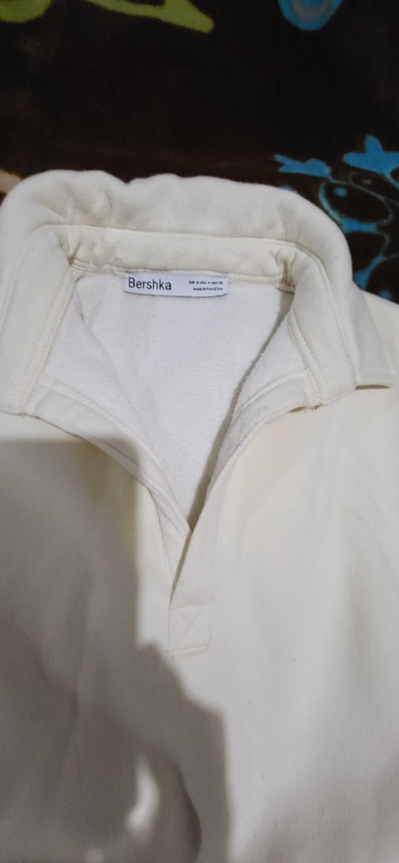 Yakalı Kadın Sweatshirt - Görsel 4