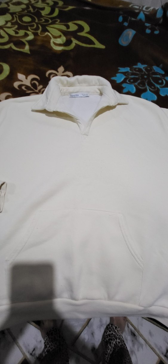 Yakalı Kadın Sweatshirt - Görsel 2