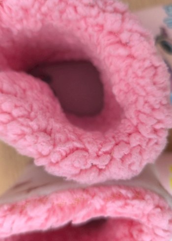 Kız Çocuk Pembe LoL Bebekli Panduf - Görsel 3