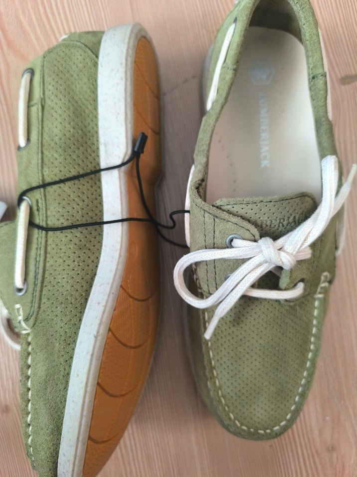 Lumberjack Yeşil Hakiki Deri Erkek Günlük Ayakkabı - Görsel 5