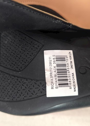 Nıne West Siyah Modern Klasik Stiletto Topuklu Kadın Ayakkabı - Görsel 9