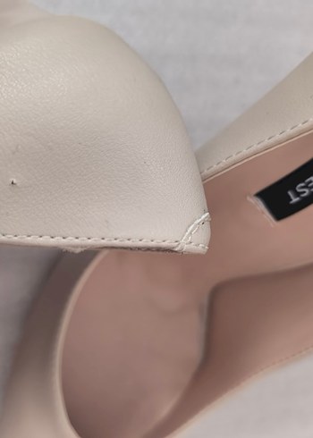 Nıne West Bej Minimalist Stiletto Topuklu Kadın Ayakkabı - Görsel 8