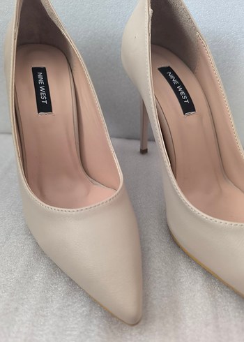 Nıne West Bej Minimalist Stiletto Topuklu Kadın Ayakkabı - Görsel 6