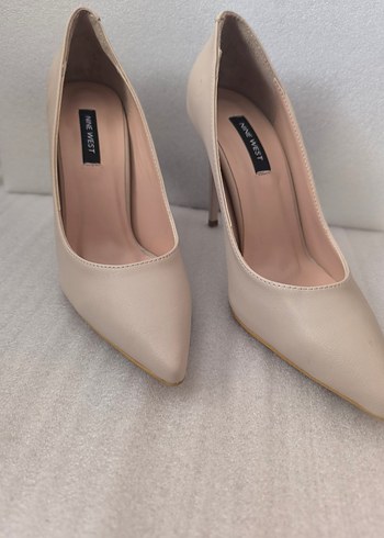 Nıne West Bej Minimalist Stiletto Topuklu Kadın Ayakkabı - Görsel 5