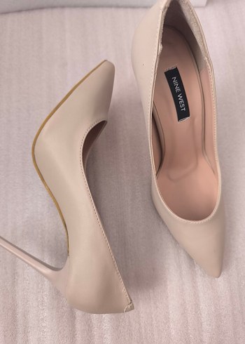 Nıne West Bej Minimalist Stiletto Topuklu Kadın Ayakkabı - Görsel 9