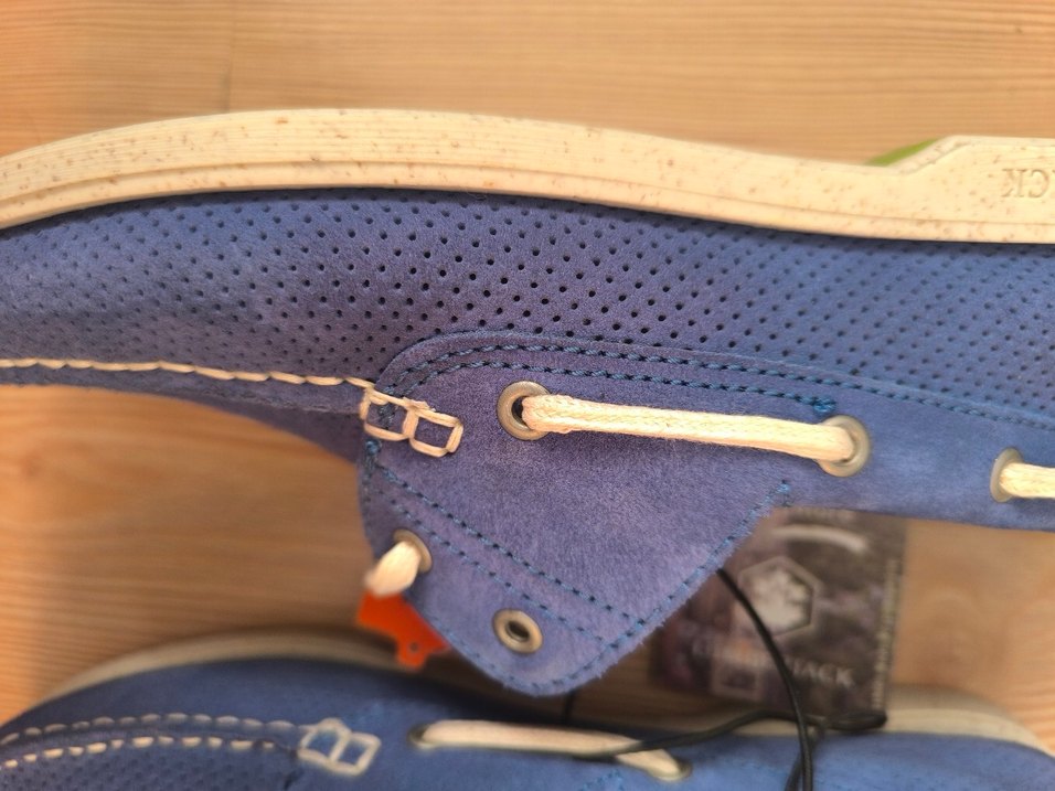 Lumberjack Mavi Hakiki Deri Bağcıklı Erkek Günlük Ayakkabı - Görsel 3