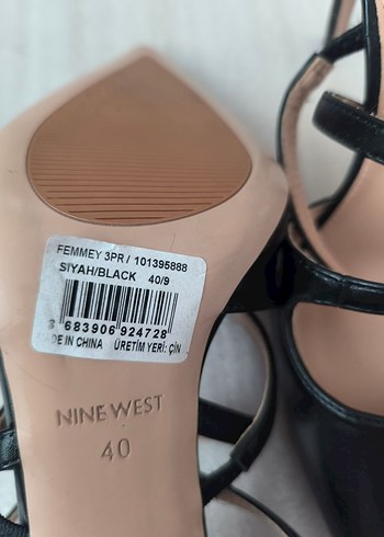 Nıne West Siyah Stiletto Topuklu Kadın Ayakkabı - Görsel 7