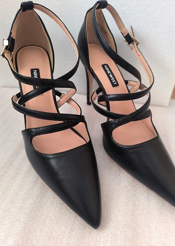 Nıne West Siyah Stiletto Topuklu Kadın Ayakkabı - Görsel 2