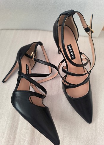 Nıne West Siyah Stiletto Topuklu Kadın Ayakkabı - Görsel 5