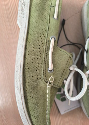 Lumberjack Erkek Yeşil Hakiki Deri Bağcıklı Günlük Ayakkabı - Görsel 2