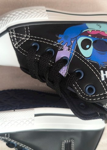 Lisasnlı Kız Çocuk Renkli Velcro Spor Ayakkabı - Görsel 3