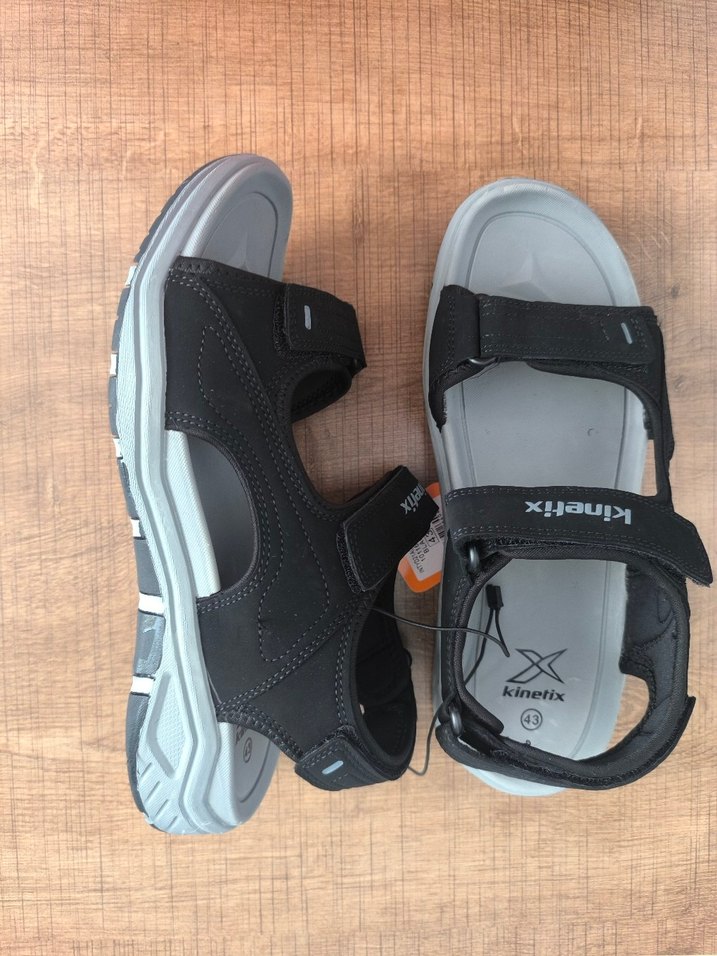 Kinetix Erkek Siyah Spor Sandalet - Görsel 2