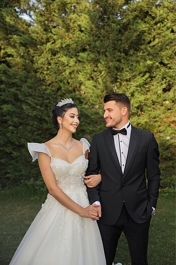 Gelinlik ipek saten