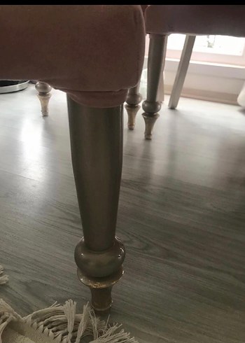 Beyaz Modern Klasik Masa - Görsel 3