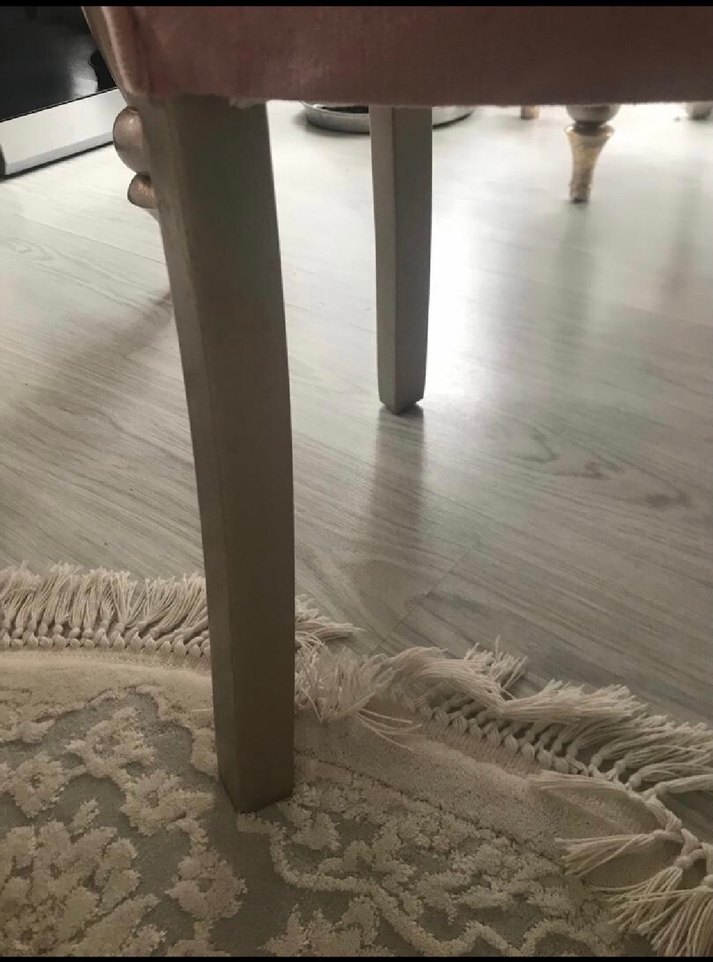 Beyaz Modern Klasik Masa - Görsel 2