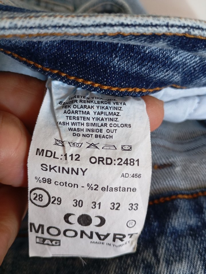 moonart marka Jean kot - Görsel 4